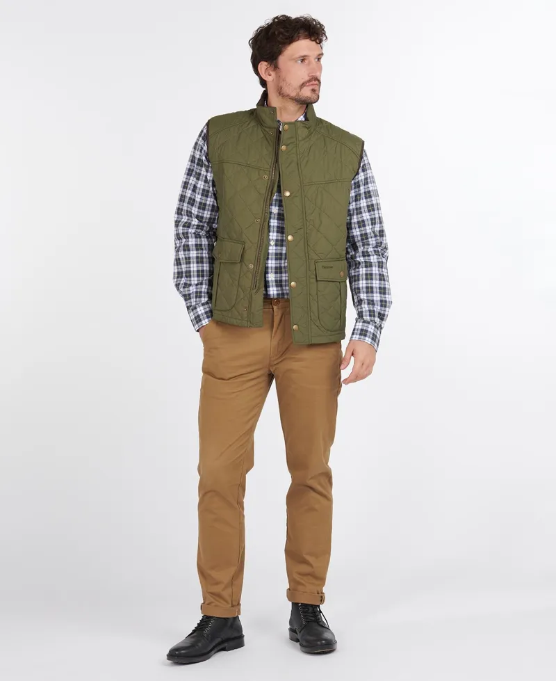 Barbour Explorer Gilet Olive-3